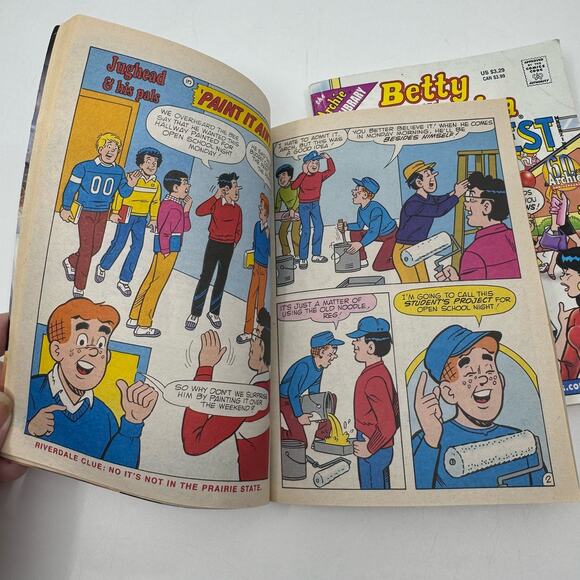 The Archie Digest Library Comic Books Jughead's/Betty & Veronica Double Digest - Picture 5 of 5